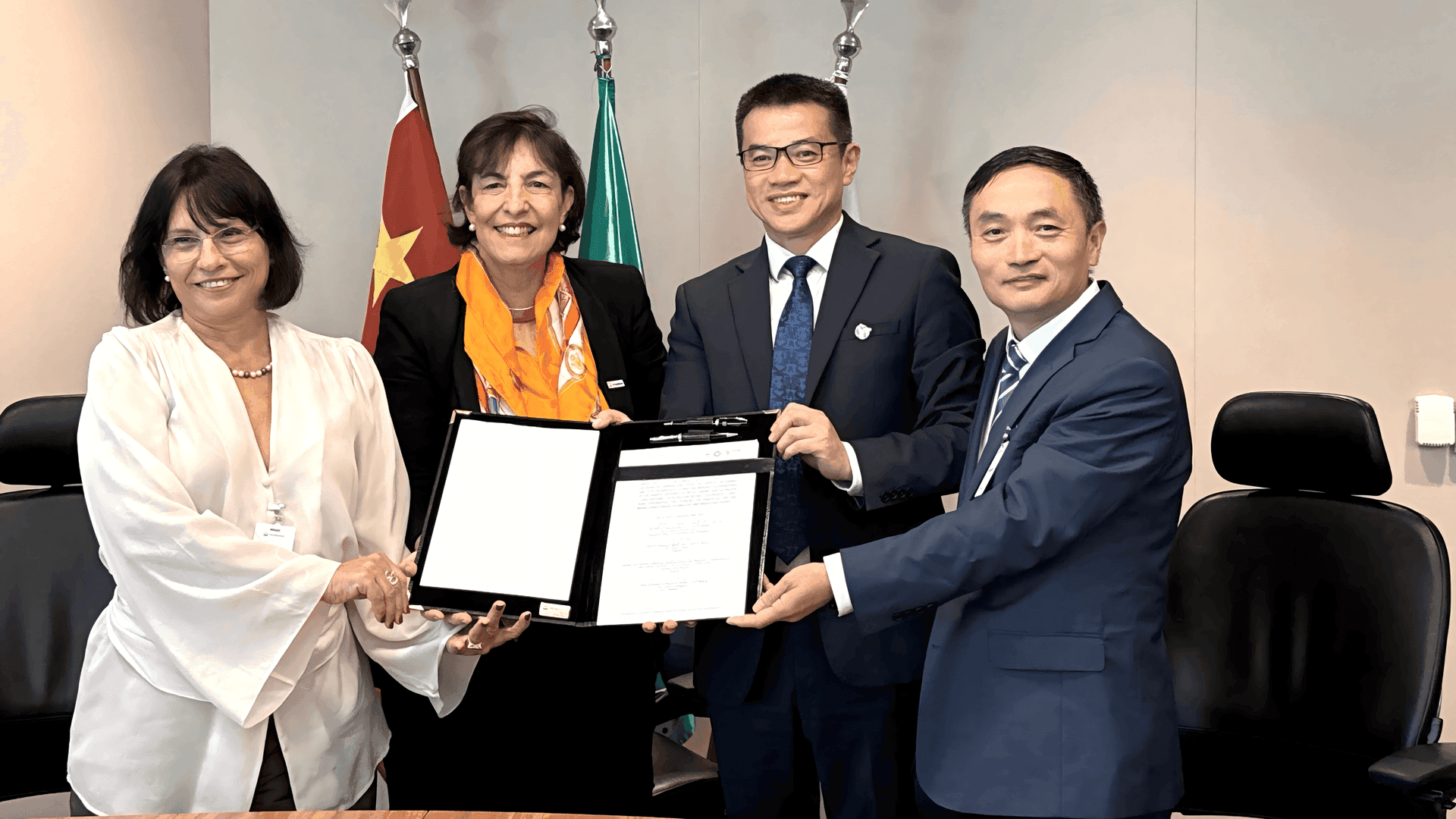 Four-party meeting of the Brazil-China Science and Technology Innovation Center
